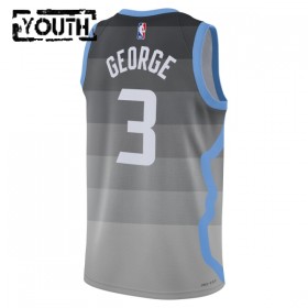 Utah Jazz Keyonte George Nike 2025-26 City Edition Harmaa Lasten Pelipaidat Swingman